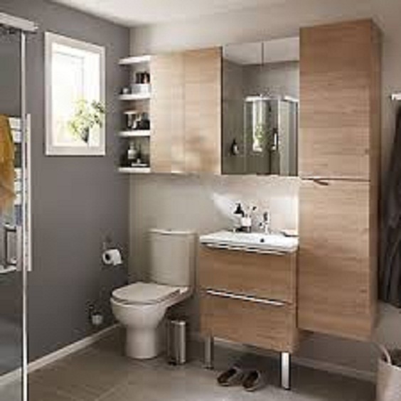 Small Bathroom Ideas: Make Use of the Space of the Wall