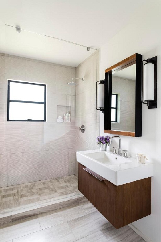 Bathroom Remodel Ideas: Add the Black Tone