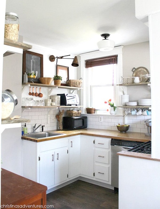 Kitchen Remodel Ideas: Full Cabinets for Busy Cooking