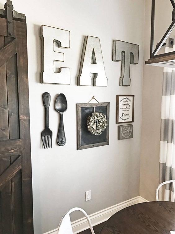 Kitchen Ideas: Gallery Wall Inspiration