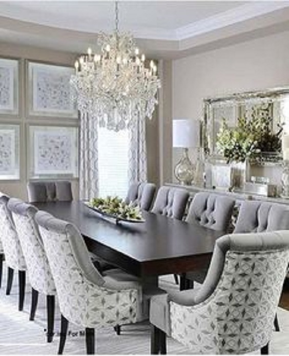 Formal Dining Room ideas: Fantastic Black and White