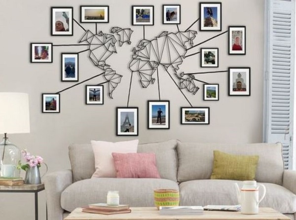 Living Room Wall Ideas 20 Unique Diy Ideas On A Budget Famedecor Com