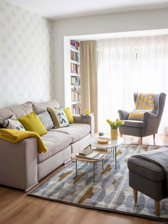 Living Room Apartment Ideas: Simple Catchy Decor