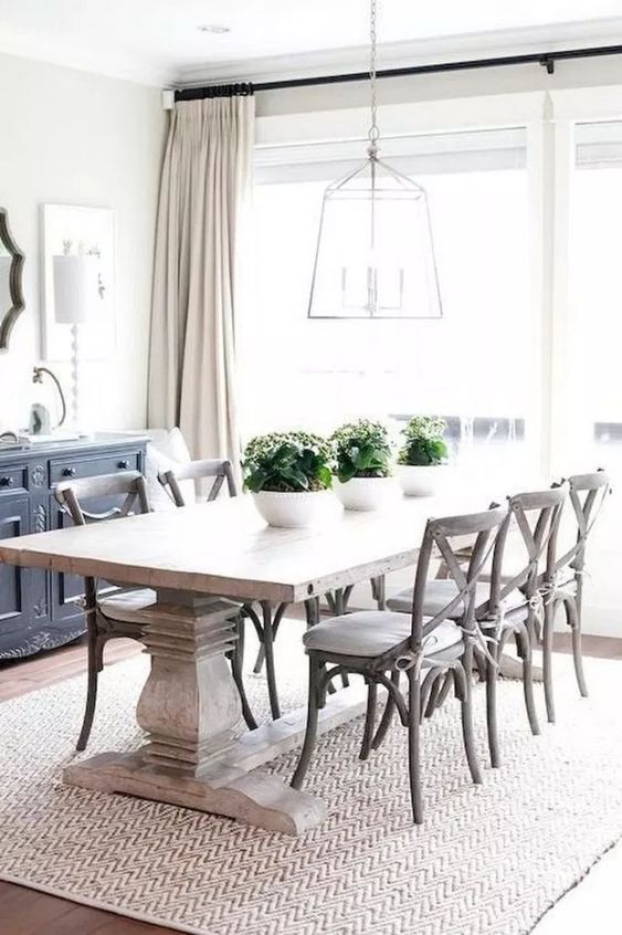 White Dining Room Ideas 17