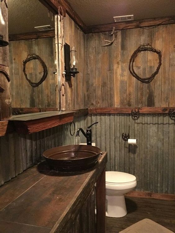 Rustic Bathroom Ideas: Stunning Antique Decor