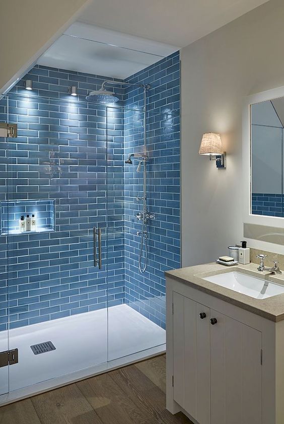 Blue Bathroom Ideas 19