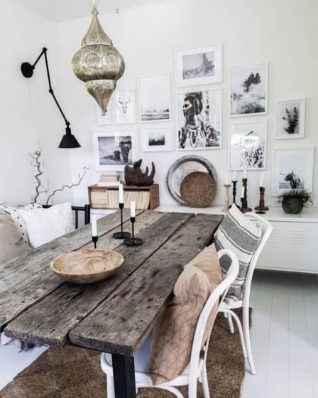 Bohemian Dining Room Ideas: 24+ Catchy Decors with Exhilarating Vibe