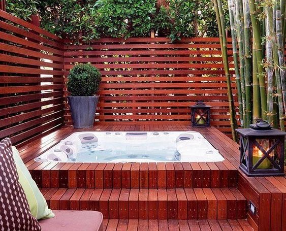 Hot Tub Landscaping Ideas: Cozy Private Decor
