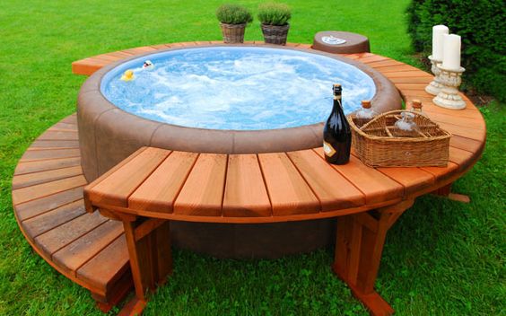 Hot Tub Landscaping Ideas 12
