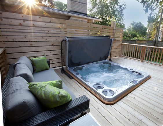 Hot Tub Landscaping Ideas 17