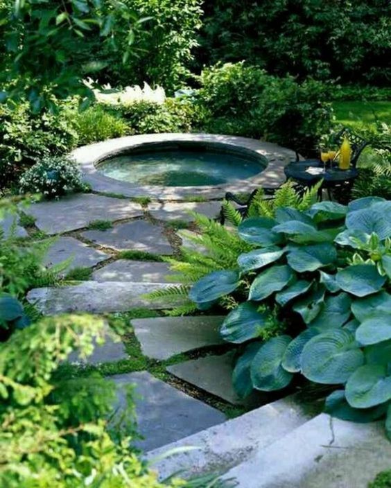 Hot Tub Landscaping Ideas 9